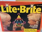 Vtg Milton Bradley Lite Brite Toy 1993 94 90   s Tested See Pictures W box pegs