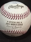 Carlos Correa Signed Rawlings 2017 World Series Baseball Houston Astros Jsa Coa