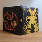 Pok  mon Pikachu   Charizard Card Binder Album Zippered Portfolio Pocket Pages