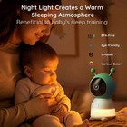 Boifun 5  Video Baby Monitor 360 View Wifi Baby Camera With 2k Night Light