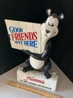     Rare Vintage Hamm s Beer Bear  good Friends Meet Here  Statue Bar Restaurant