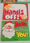 Vintage Christmas Gift Tags - 138 Tags   80s Mixed Styles Santa Snowflake Bulbs