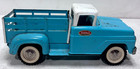 Vintage 1960s Tonka Pickup Truck   Stake Turquoise Trailer Steel Toy Usa