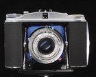 Agfa Isolette Ii - F4 5 Apotar - Serviced    New Blue Bellows  
