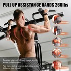 Adjustable Pull Up Assistance Bands Set Home Gym Strength Training Resistance Ki