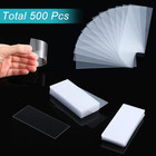 500 Pcs Clear Plastic Tags For Protecting Shelf Label  Price Tag Sign And Ticket