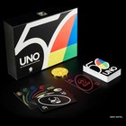 Uno Premium 50th Anniversary Edition Matching Card Game Featuring Commemorati   
