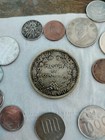 1897 French Indochina 1 Piastre Silver Crown Coin Vf Vietnam Laos Cambodia
