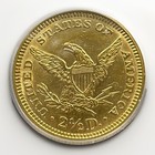 1878 P Liberty Gold  2 50 Icg Au Quality Nice Eye Appeal Strong Strike