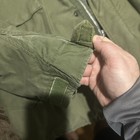 Vintage Us Army M-65 Field Jacket Military Medium Short Olive Green Vietnam