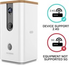 Dogness Smart Cam Treater Wifi Pet Camera Treat Dispenser 1080p 2-way Audio Wht