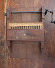 Antique Rare The Gem Organetta Roller Organ Mini Player Piano W  10 Song Rolls
