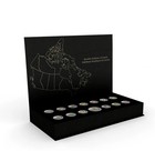 2018 Canadian Pure Silver 99 99  14-coin Set - Heraldic Emblems Of Canada 3 Oz 