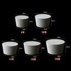 White Rubber Bung Stopper Tapered Plugs Laboratory Solid Stoppers Various Sizes