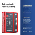 Ampcom Network Cable Tester Rj45 Rj11 Cat5-cat8 Lan Ethernet Wire Testing Tool