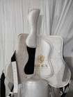 Synthetic Treeless Bareback Extra Panel Horse Tack Saddle 