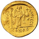 Coin Byzantine - Justinian I - Gold Solidus Or - Constantinople - 527-565