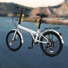 20  Folding Bike 7 Speed Foldable Bicycle City Bike For Teens Adults Disc Brakes