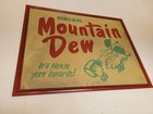 Mountain Dew 1950s Sign     Rare 30x38 Composite Store Display Vintage Soda
