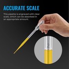 100pcs 3ml Disposable Plastic Transfer Pipettes Calibrated Dropper