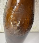 Antique Vintage The Diebolt Brewing Co  Cleveland Oh Amber Glass Beer Bottle