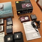 Huge Camera Lot  Olympus  mju   Ii Canon Powershot Sd700 Is  Nikon Coolpix S4300