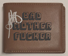 Samuel L  Jackson Signed Pulp Fiction Jules Winnfield Wallet Beckett Witnessed