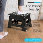  Folding Step Stool Is Sturdy Enough To Support Adults And Safe Enough For Kids