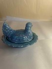 Buffet Blue Carnival Hen On Nest Mosser