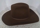 Vtg Brown Resistol Xxx Beaver Self Conforming Cowboy Hat 7-1 4 Western Oregon