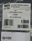  16  Laclede Chain Co  3 8  G100 Shortening Clutch 1366-401-40 8800 Lb