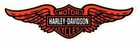 Harley Davidson Winged Bar And Shield Inside Window Decal Oem Part D3   8 Inch 