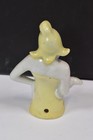 Vintage Porcelain China Half Doll Made Japan Art Deco Style Handle Pin Cushion