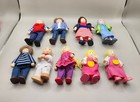 Melissa   Doug Wooden Doll - Lot Of 9 Characters