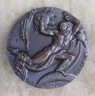 1957 Society Of Medalists  56  Donald Delue Bronze Medal  in His Image 