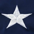 3   x5    American Flag Nylon Heavy Duty Embroidered Stars Sewn Stripes Grommets