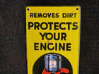 Porcelain Ac Oil Filter Enamel Metal Sign Plate Size 30  X 10  Inches