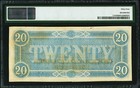 T-67 Confederate States Of America -  20 - Civil War - 1864 - Plate   18 -  9369