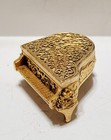 Avon Baby Grand Piano Goldtone Solid Perfume Holder  1970 s  Vintage