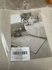 Mecko Ultra Thin Non-slip Quick Dry Absorbent Bathroom Bath Mat Rug 20 x32 Ivory