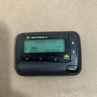 Vintage 1990 s Motorola Pagenet Gold Flex Technology Beeper Pager   Clip  Tested