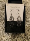 Mia Fiore Sterling Silver Earrings Made In Italy
