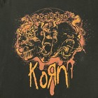 Korn 2009 Tour Shirt Double Sided Nu Metal Ghost Rider Gorilla Skull Vintage Y2k
