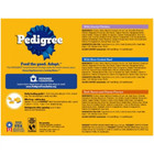 Pedigree Chicken  Cheese  Beef And Bacon Wet Dog Food - 3 5oz 18ct