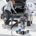 Hart 8 Gallon Wet dry Vacuum  6 Peak Hp Motor  Stainless Steel Tank