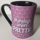 Disney Parks Exclusive Minnie Mouse  Ceramic Coffee Mug Mornings Aren t Pretty