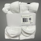 Nike Socks Crew White Size M Total Of 6 Pairs Sizes 6-8 Men 6-10 Women 5y-7y