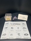 Hagen-renaker Little Horribles Purple People Eater Orig Box Label paperwork Read