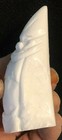 Carved Moose Bone Billiken Resin Replica  Alaska  good Luck  Snow White Color