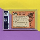 Original 1966 Topps Batman Black Bat Trading Card  40 Psa 3